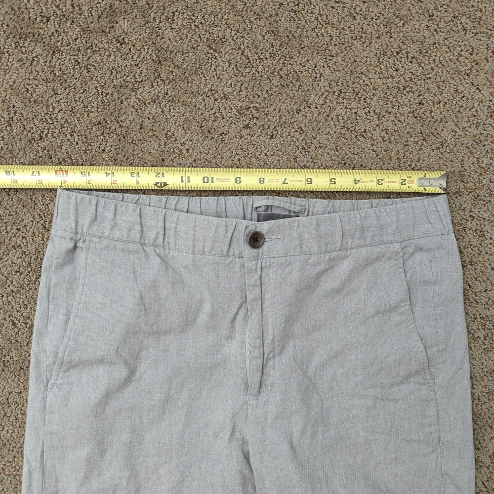 VINCE Men Joggers L Gray Cotton Lycra Luxury Minimalist Streetwear Joggers - Picture 12 of 16